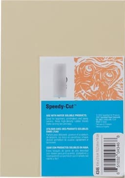 Gomas Para Grabado Speedy Cut-easy Crema 10x14cm