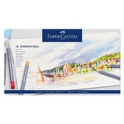 Lapices Acuarelables Faber-Castell Goldfaber Aqua 36 Colores