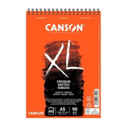 Croquera Canson XL Croquis 90gr 60 hjs A5(14.8x21cm) Marfil