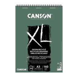 Croquera Canson XL Recycle 160gr 50 hjs A3(29.7x42cm)