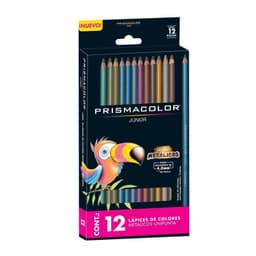 Prismacolor Junior 12 Lapices De Colores Metalicos