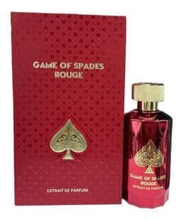 Perfume Game Of Spade Rouge Extrait De Parfum Luxury Collection 100Ml Unisex Transparente
