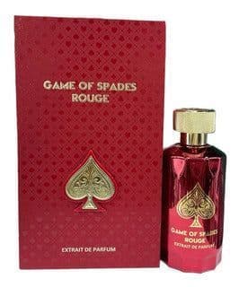 Perfume Game Of Spade Rouge Extrait De Parfum Luxury Collection 100Ml Unisex Transparente
