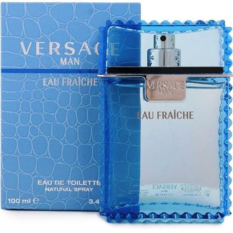 Perfume Versace Man Eau Fraiche 100ML EDT Hombre. Transparente