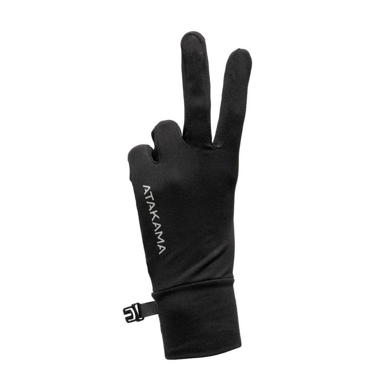 Guantes Termico Primera Capa Unisex Queuco Atakama Outdoor Negro S M