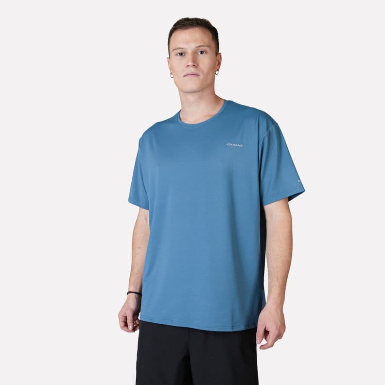 Polera Deportiva Hombre Dinamica Dry Core Atakama Outdoor Azul S