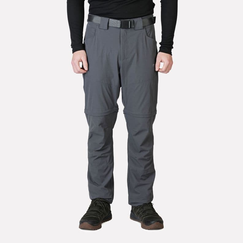 Pantalon Trekking Desmontable Hombre Travesia Gris Atakama Outdoor 36