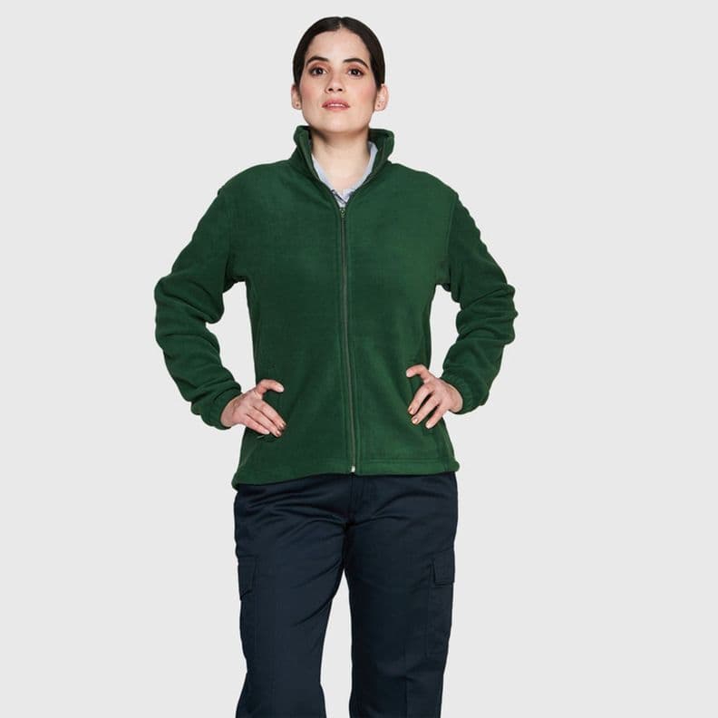 Micropolar Mujer M/Larga X Verde musgo Verde Oscuro XXXL