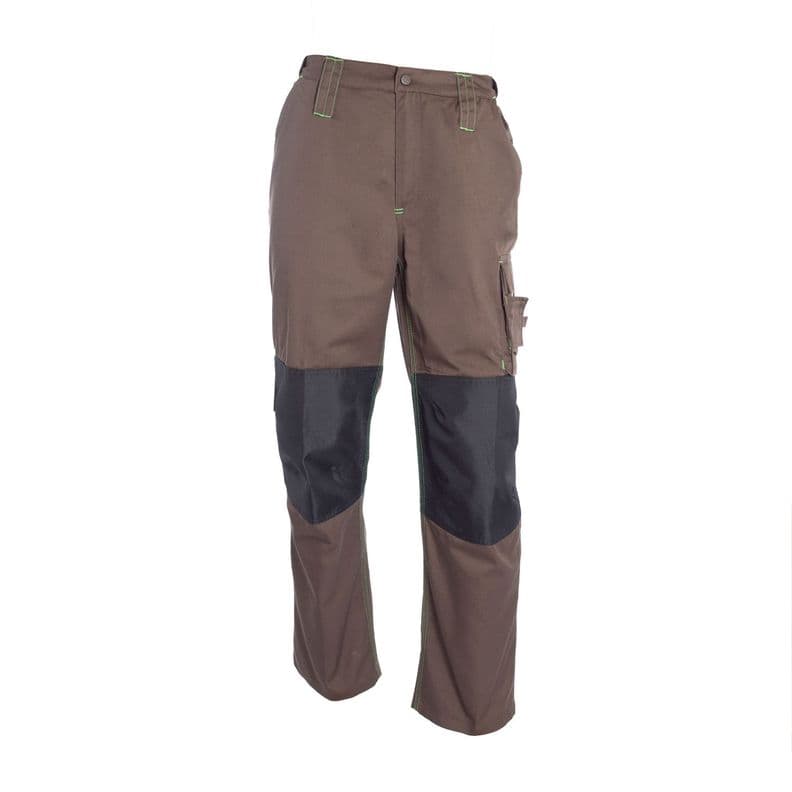 Pantalon Cargo Con Refuerzo Hombre T/C 80/20 Cafe S