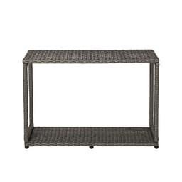 Mueble Rattan Storage para MSPA Cuadrado 6 Personas Gris