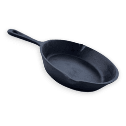 SARTEN FIERRO FUNDIDO DIAMETRO 20cm Negro Mate M