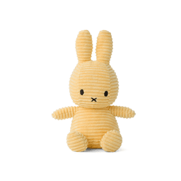 Peluche Miffy Eco Corduroy 23 cm 9" Crema