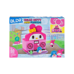 Playset Construccion Tienda De Musica My Melody Hello Kitty Rosado Claro