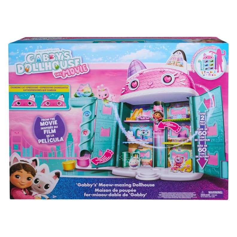 Casa De Munecas De Gabby La Pelicula Rosado