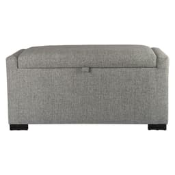 Banqueta con Baul Leyzy Gris-Claro Omega 40X55X105 cm Maxima Design