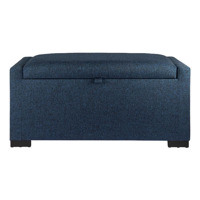 Banqueta con Baul Leyzy Azul Omega con Baul 40X55X105 cm