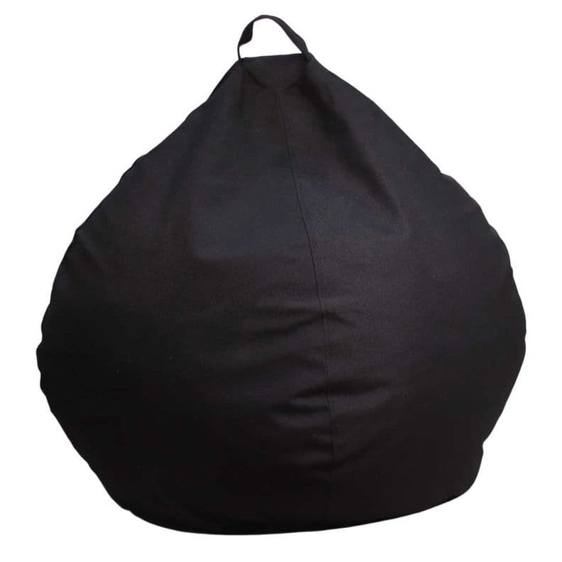 Pouf Pera Negro Delta 100x120x120 Maxima Design