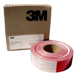 Caja Cinta Reflectante Rojo/blanco 45.7 Mts 3m