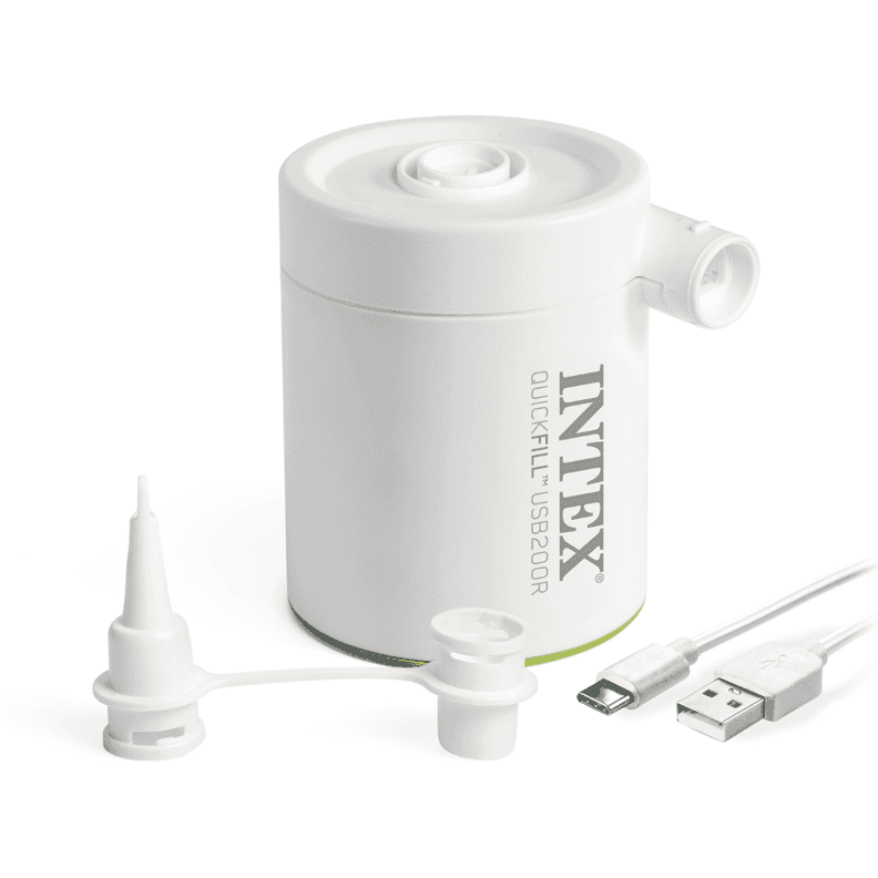 Inflador Electrico Recargable Intex USB QuickFill 200R 200 Lts/Min