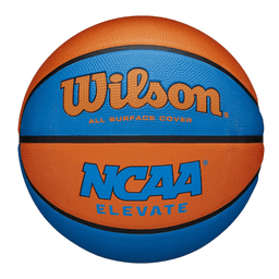 Balon Basketball Wilson NCAA Elevate Tamano 5 Royal Orange Naranjo