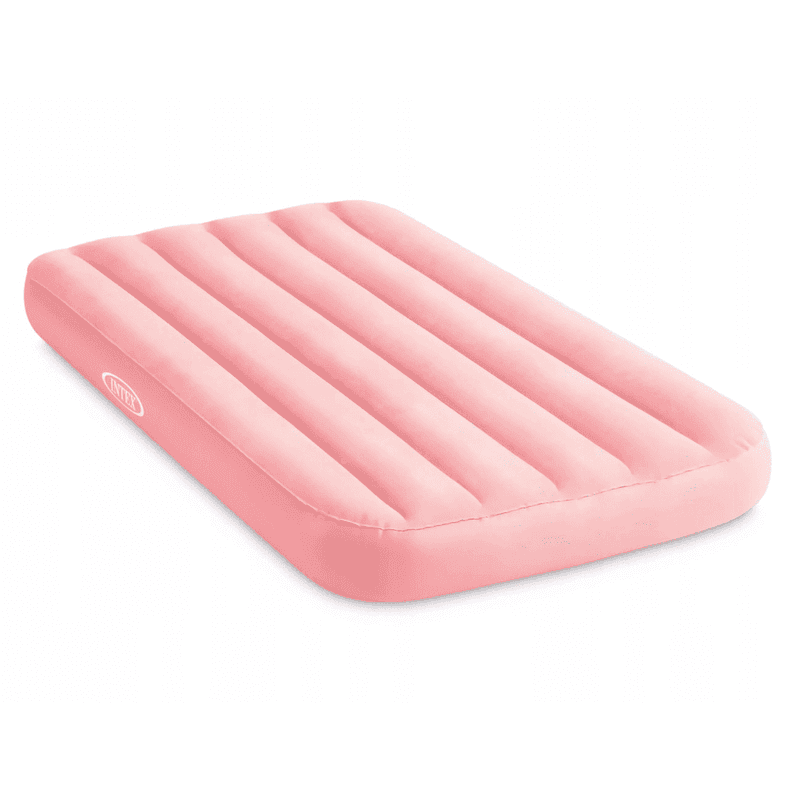 Colchon Inflable Intex 1 Plaza Nino 88x157x18 Cm Cozy Kidz Rosado