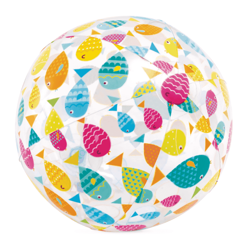 Pelota Inflable Peces de Coral 51 Cm Lively Print Diseno 1
