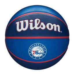 Balon Basketball Wilson NBA Team Tribute Philadelphia 76ers Tamano 7 Azul