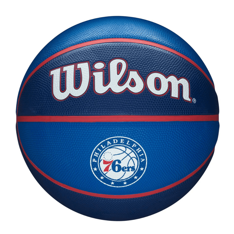 Balon Basketball Wilson NBA Team Tribute Philadelphia 76ers Tamano 7 Azul