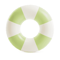Flotador Inflable Redondo Intex 91 Cm Coastal Cabana Tube Verde
