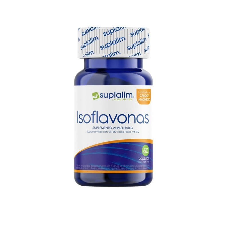ISOFLAVONAS SUPLEMENTO PARA MENOPAUSIA Y SALUD HORMONAL - 30 CAPSULAS