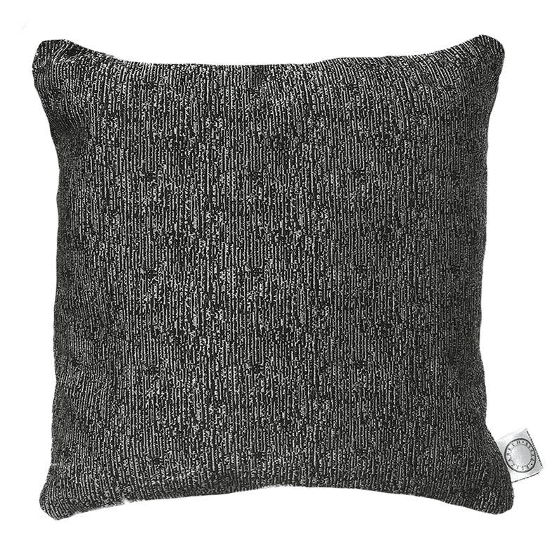 COJIN DECORATIVO DISENO GRIS Y NEGRO 60X60 RELLENO