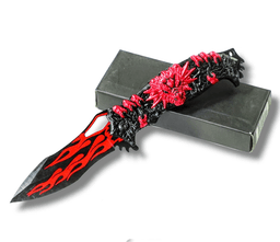 Cuchillo Supervivencia Demon On Fire AL78 Acero