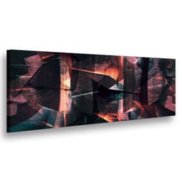 Canvas Abstract Pink - 90x45 cm Diseno 1