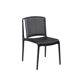 Silla de Terraza Padova Negro