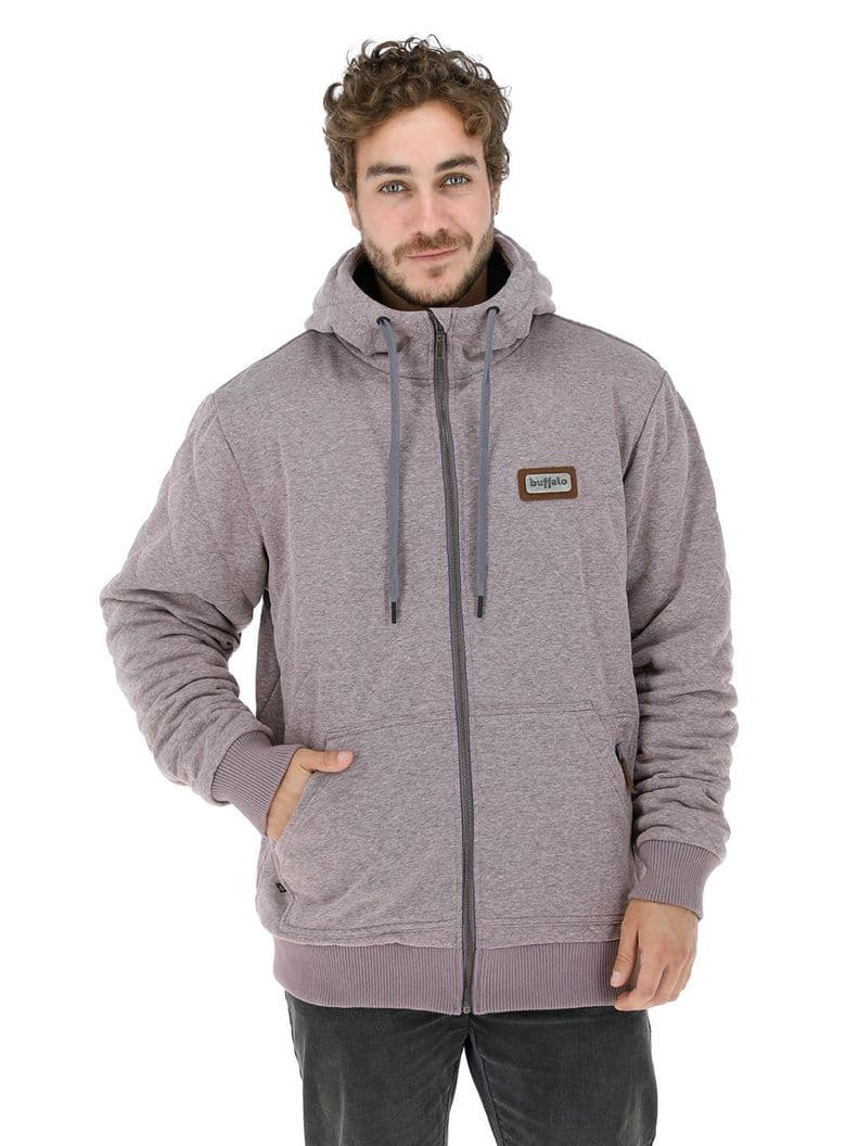 Poleron Chiporro Hombre Buffalo Burdeo S