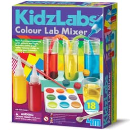 Laboratorio Mezcla Colores Azul