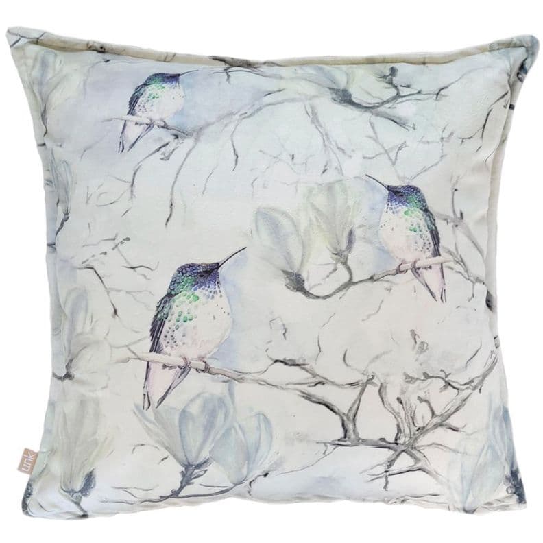 FUNDA COJIN VELVET MAGNOLIO PICAFLOR 45X45 Diseno 1
