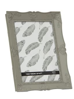 Marco plastico antique Gris 10x15 cm