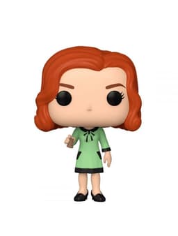 Figura Funko Pop, Beth Harmon with rook - Gambito de dama - 1122 Blanco