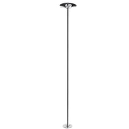POLE DANCE, CANO PROFESIONAL GIRATORIO Y FIJO Plata