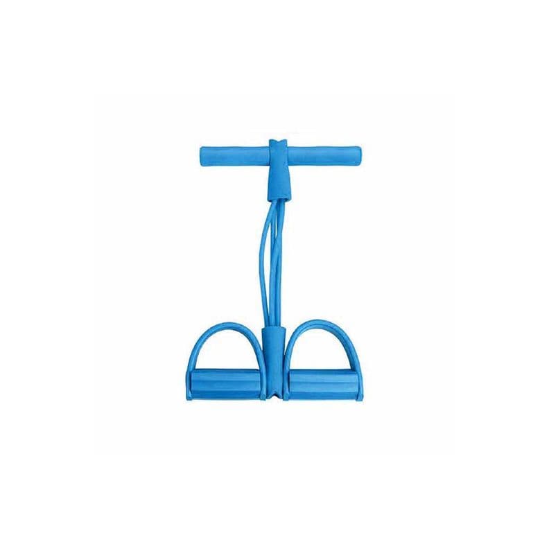 Banda Elastica De Tubo Flexible Con Pedal Y Manilla - PuntoStore Azul