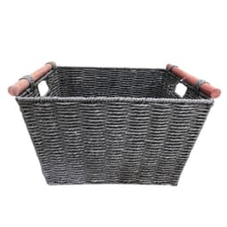 Canasto de Fibra Seagrass 41x32x26 cm. Natural 41x32x26 cm Beige