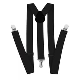 Cinturon Suspensor Elegante Hombre, Para Adultos, Suspensores Negro