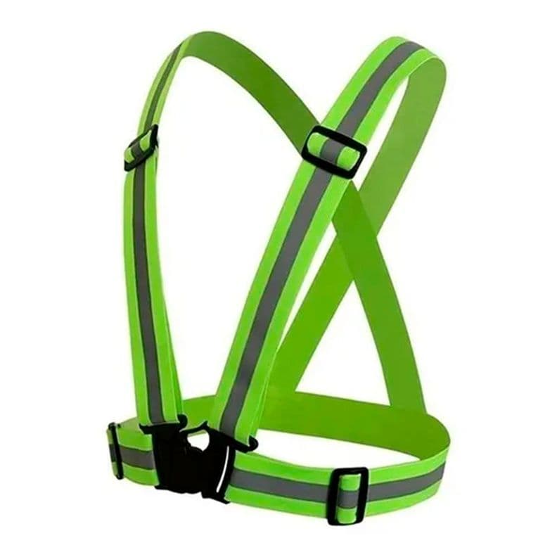 Arnes Elastico Con Reflectante Ajustable Bicicleta, Running Diseno 1