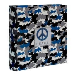 Album camuflado con memo 15x21 cm / 100F Azul