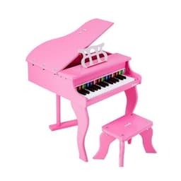 Mini piano de Cola para ninos Rosado Diseno 1