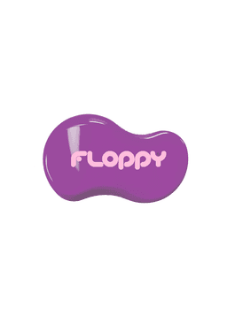 Cepillo Espanol Floppy Antifrizz Desenredante Violeta-Rosado Morado