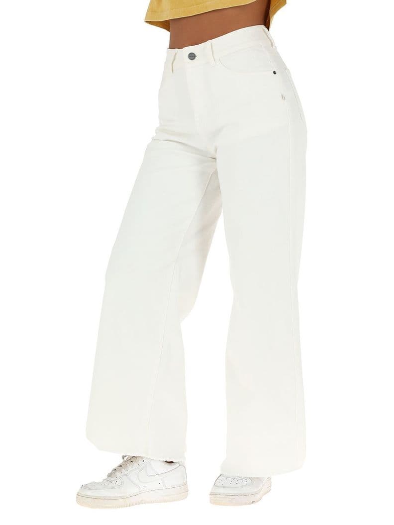 Pantalon Jeans Tallu Mujer Buffalo Blanco 40