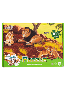 PUZZLE LEON 108 PIEZAS + FIGURAS