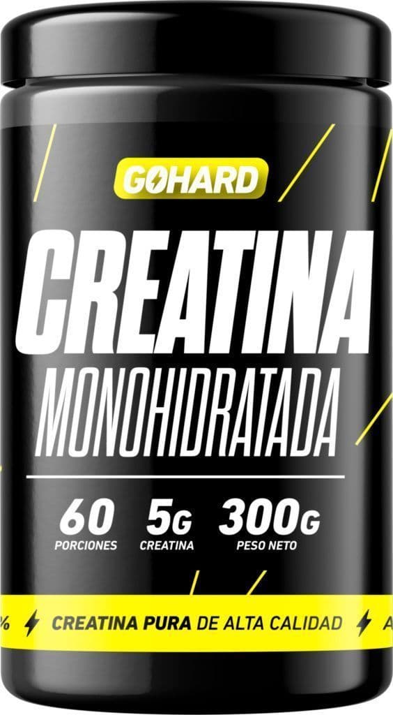 CREATINA MONOHIDRATADA - 60 SERVICIOS - GOHARD Diseno 1
